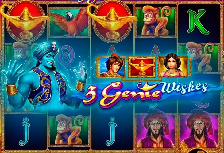 3 Genie Wishes игровой автомат
