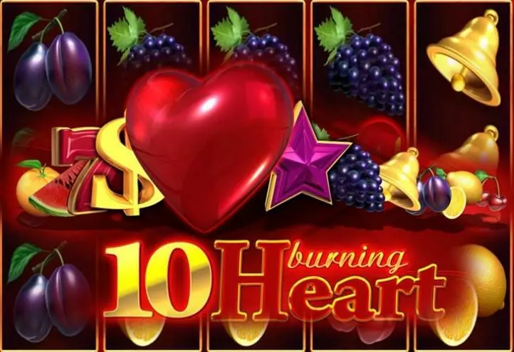 10 Burning Heart slots