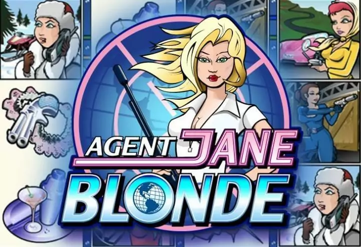 Agent Jane Blonde slot logo