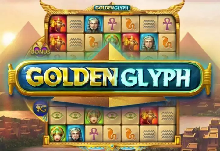 Golden Glyph slot logo