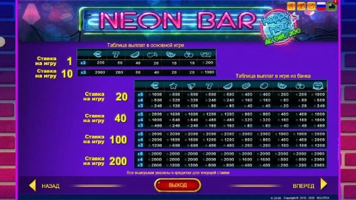 Neon Bar