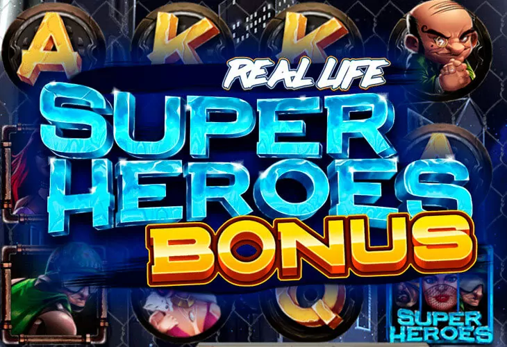 Real Life Superheroes Bonus слот лого