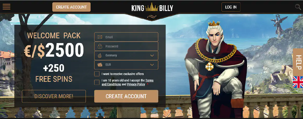 сайт King Billy